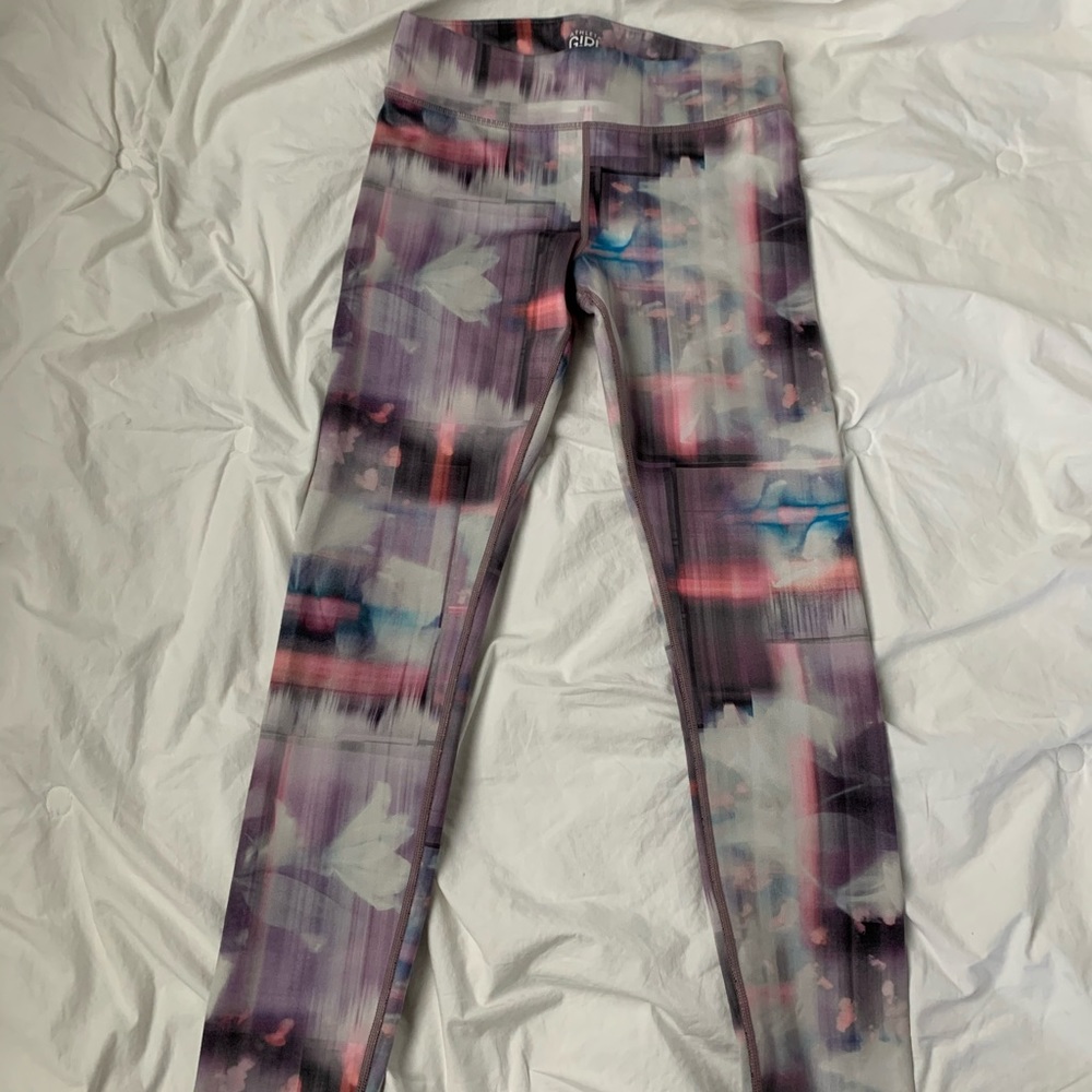 Girls Athleta Multi-Colored Leggings